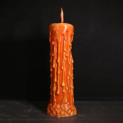 Pumpkin Candle Life Size Statue S0334-250051-H