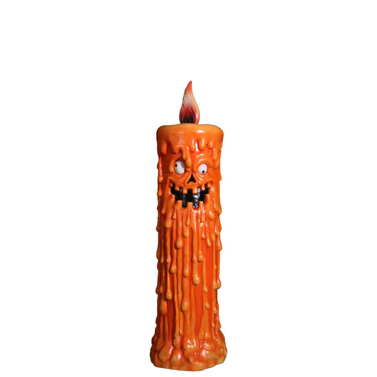 Pumpkin Candle Life Size Statue S0334-250051-H