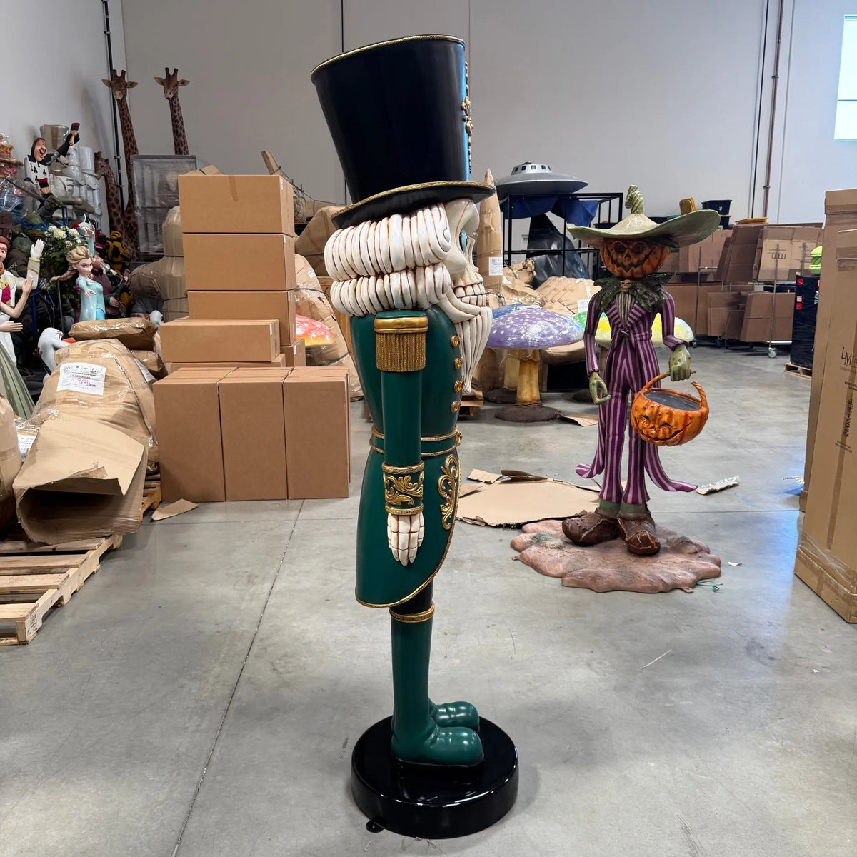 Skeleton Nutcracker Statue S0336-250077-H