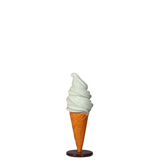 Small Mint Soft Serve Ice Cream Table Top Statue R0404MG-250117-H