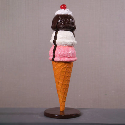 Small Gelato Ice Cream Table Top Statue R0405-250118-H