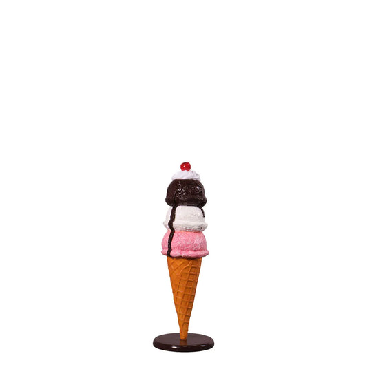 Small Gelato Ice Cream Table Top Statue R0405-250118-H