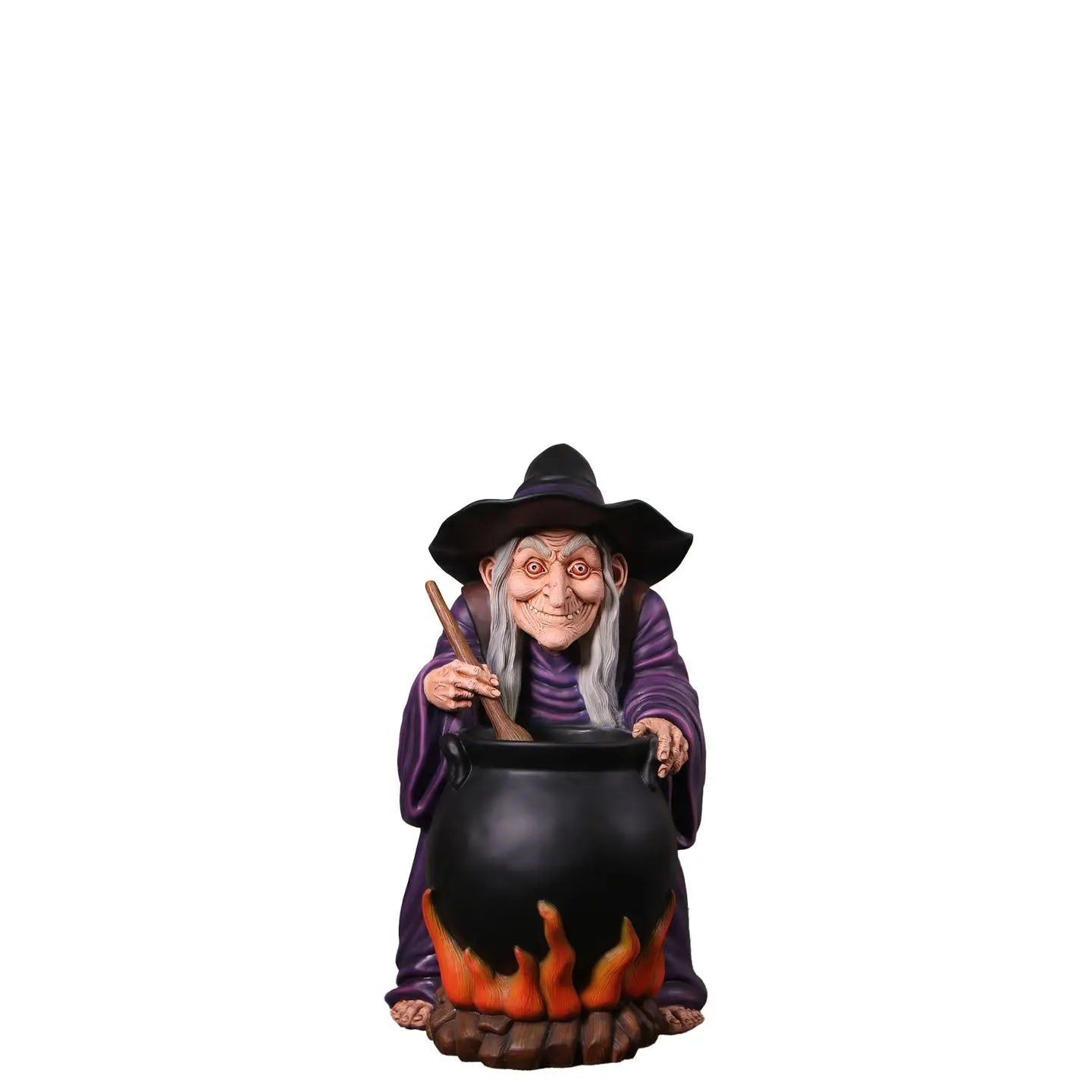 Witch with Cauldron Small Statue S0038-250131-H