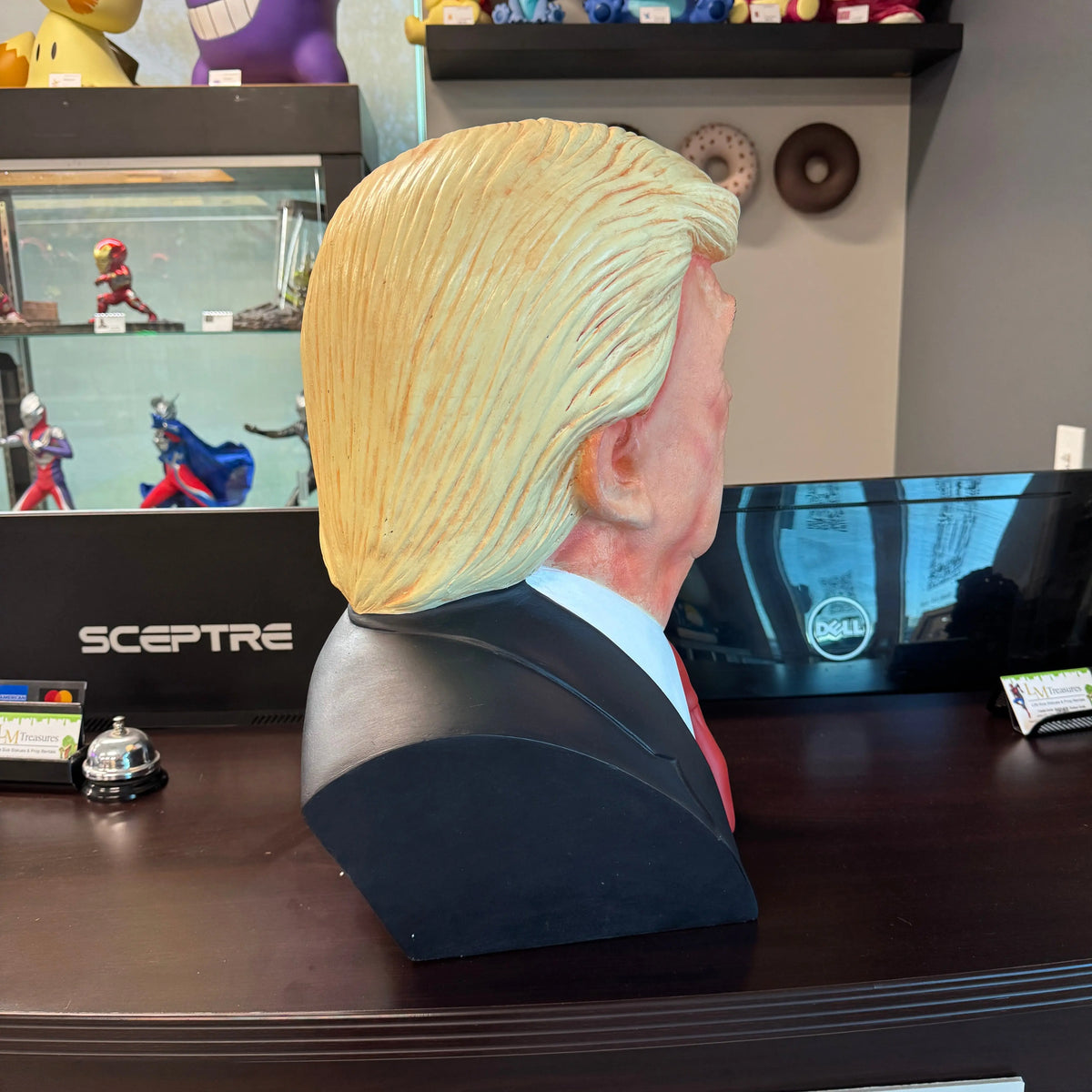 Small Donald Trump Full Color Bust Statue M0268-250151-H