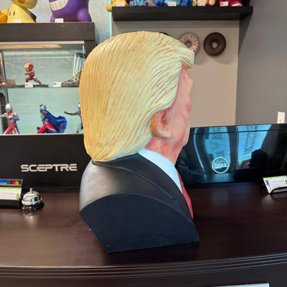 Small Donald Trump Full Color Bust Statue M0268-250151-H