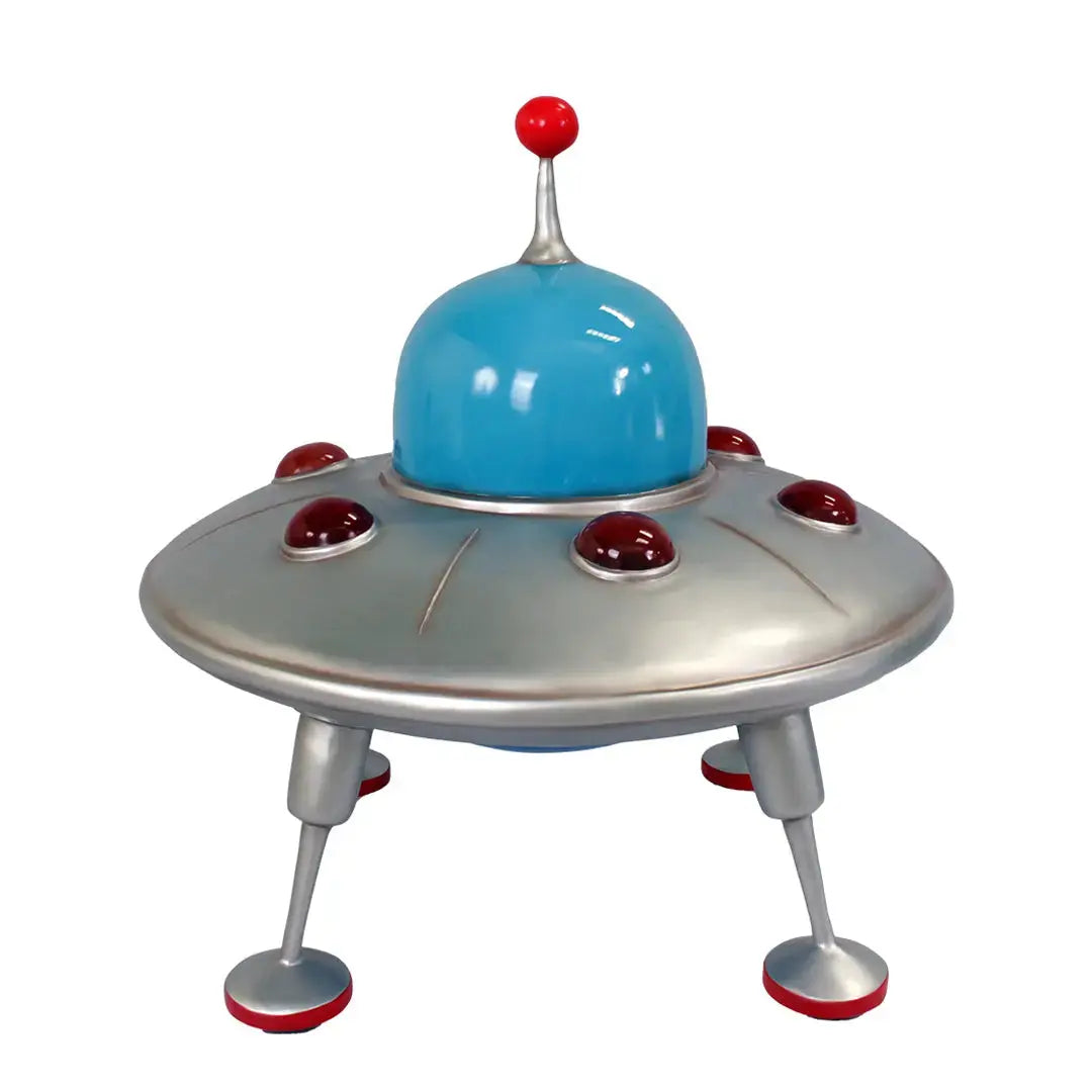 Comic UFO Alien Spaceship Statue M0279-2507-T
