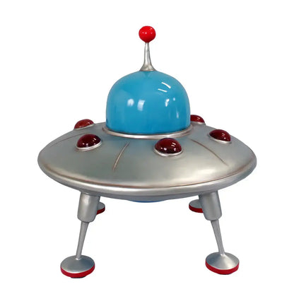 Comic UFO Alien Spaceship Statue M0279-2507-T