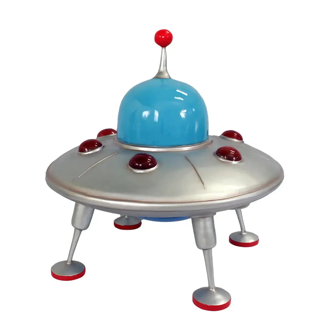Comic UFO Alien Spaceship Statue M0279-2507-T