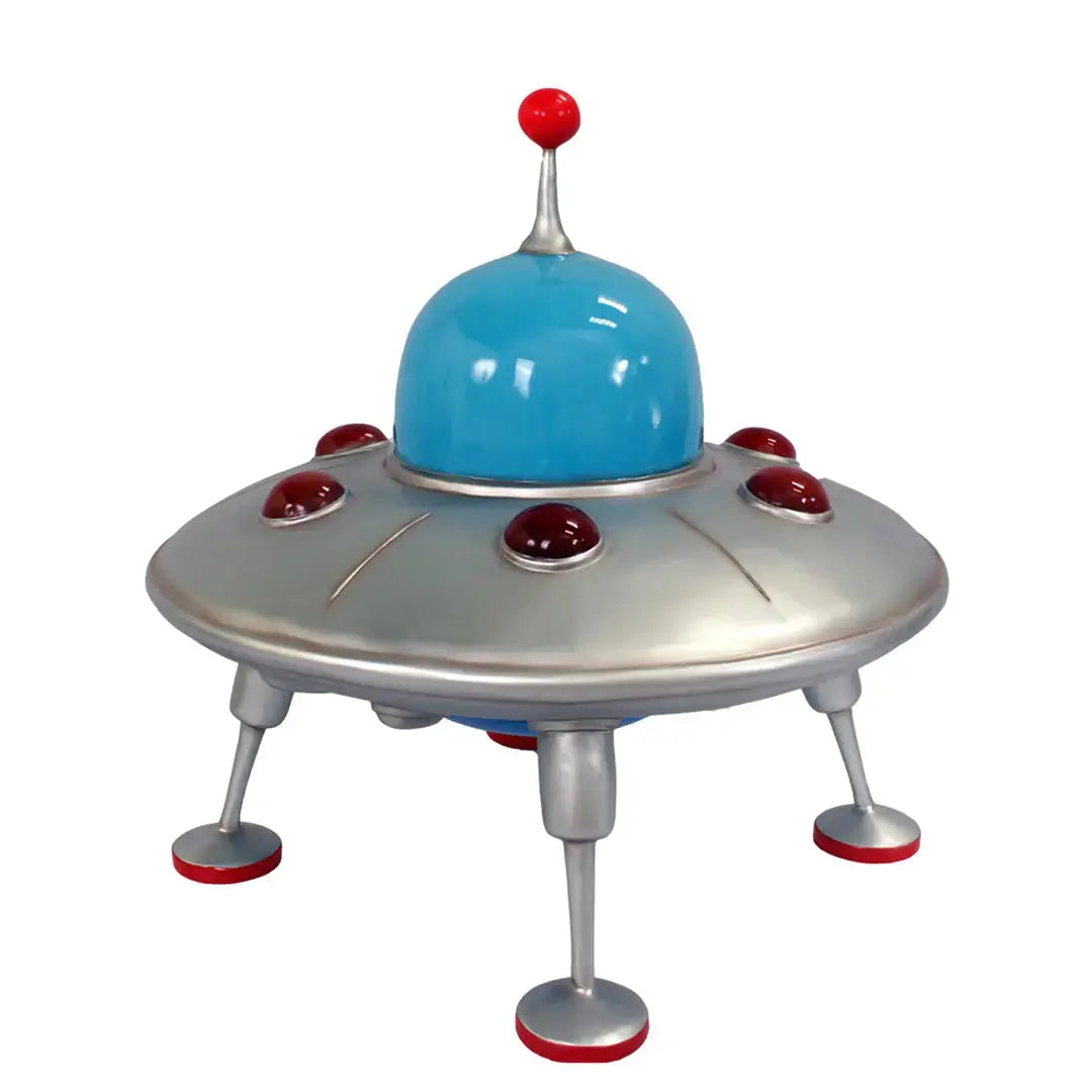 Comic UFO Alien Spaceship Statue M0279-2507-T