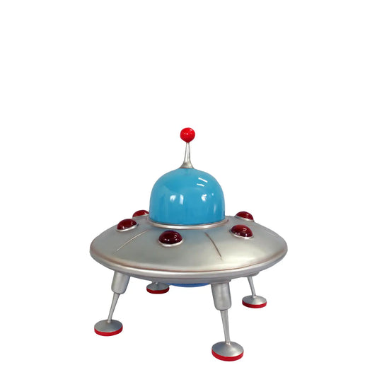 Comic UFO Alien Spaceship Statue M0279-2507-T