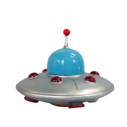 Comic UFO Alien Spaceship Statue M0280-2508-T