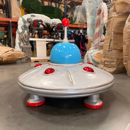 Comic UFO Alien Spaceship Statue M0280-2508-T
