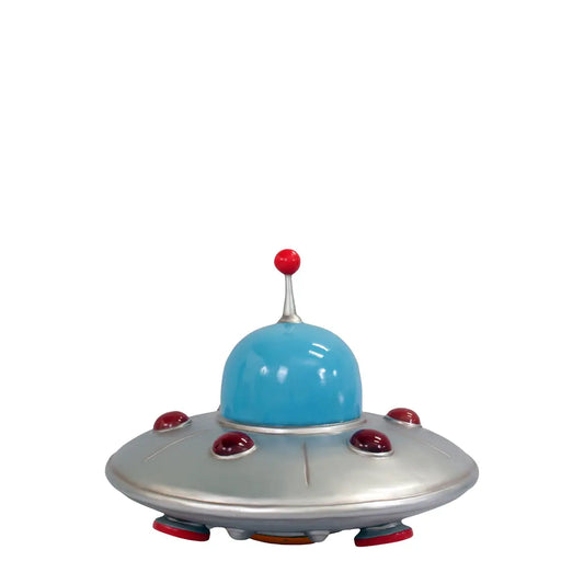 Comic UFO Alien Spaceship Statue M0280-2508-T