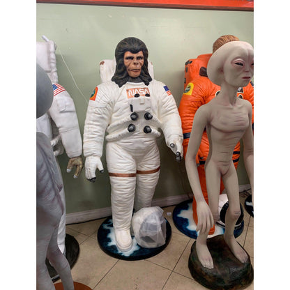 Astronaut Ape Life Size Statue - LM Treasures Prop Rentals 