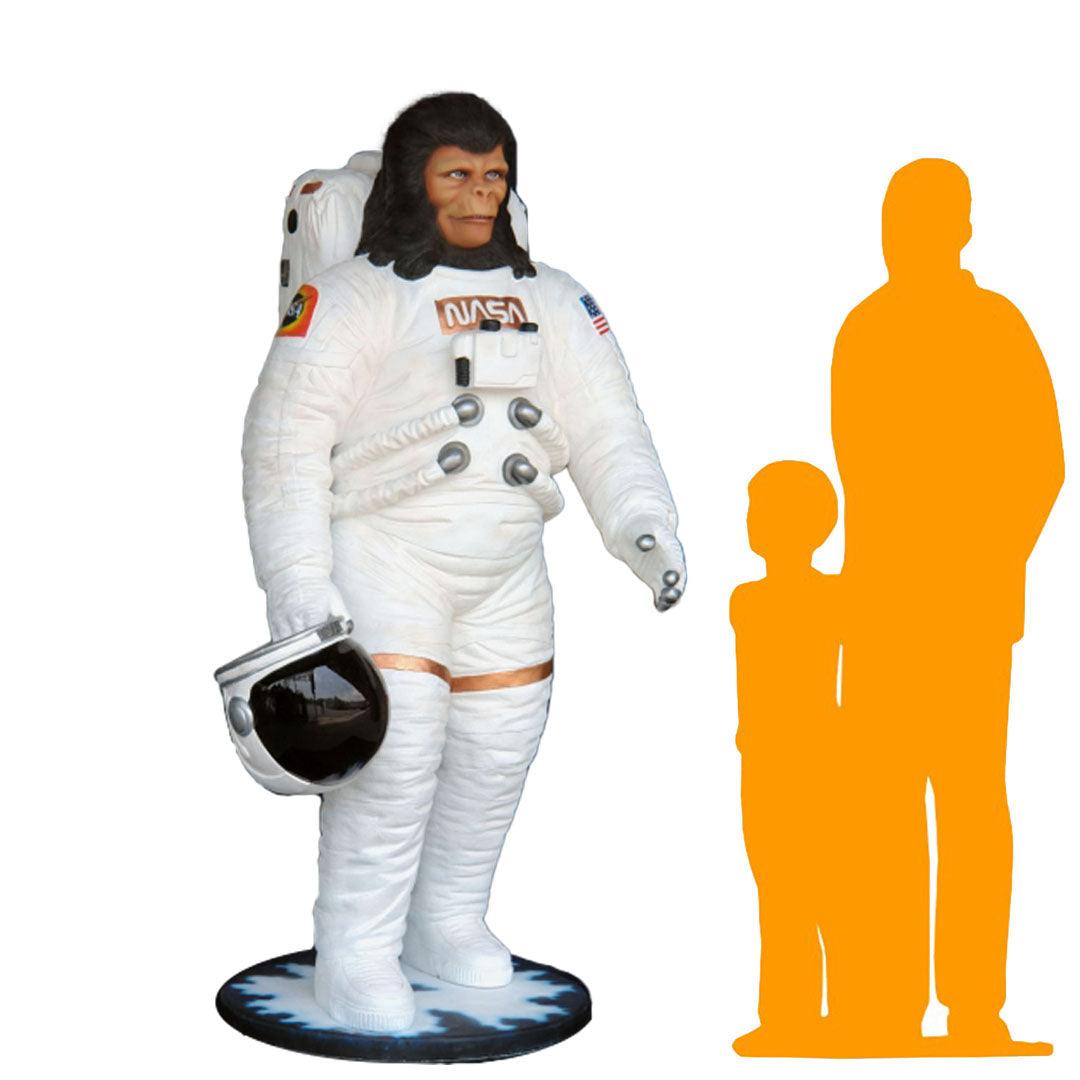 Astronaut Ape Life Size Statue - LM Treasures Prop Rentals 