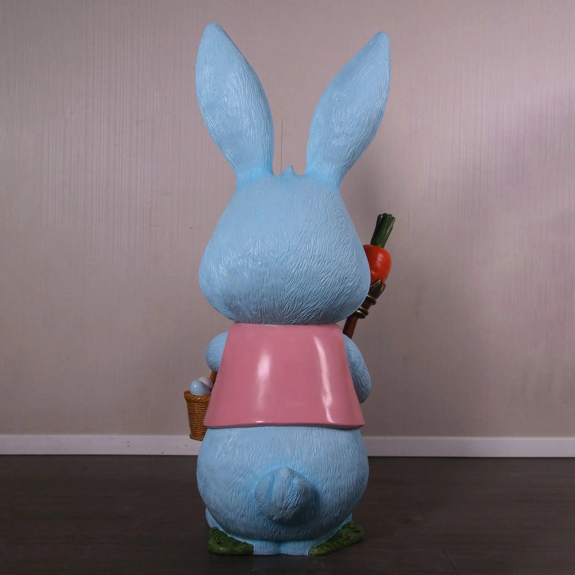 Large Blue Bunny Rabbit Statue A0906-260003-H
