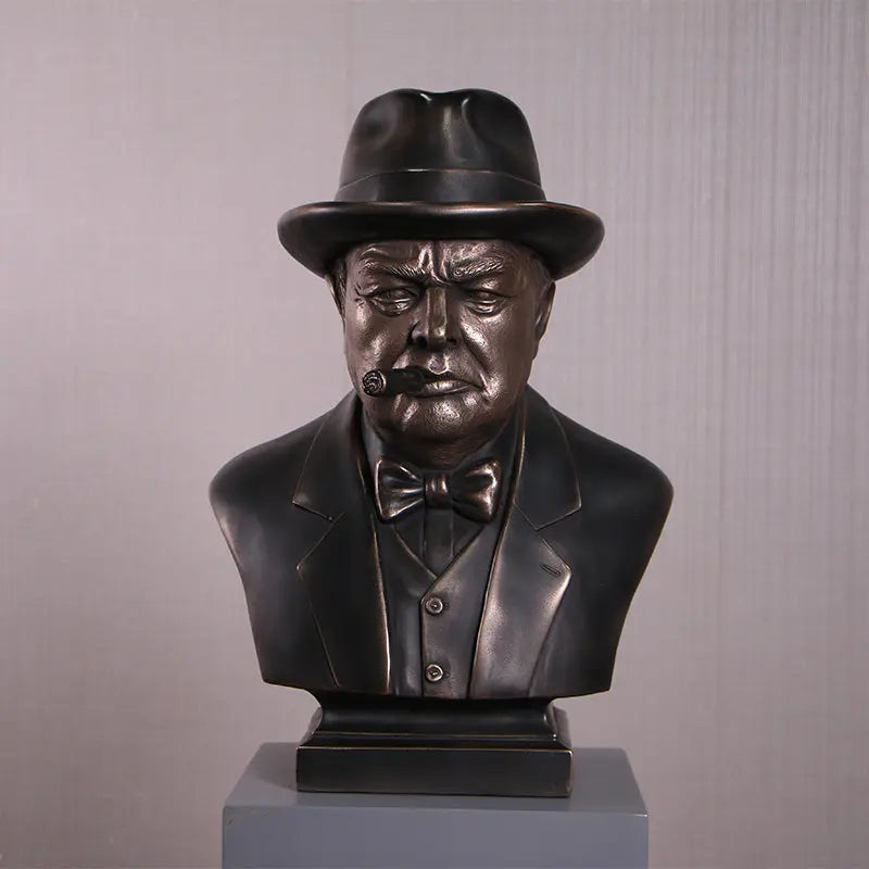 Winston Churchill Bust Statue M0139-260004-H