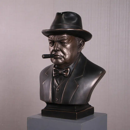 Winston Churchill Bust Statue M0139-260004-H