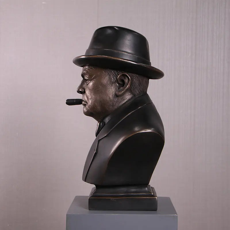 Winston Churchill Bust Statue M0139-260004-H