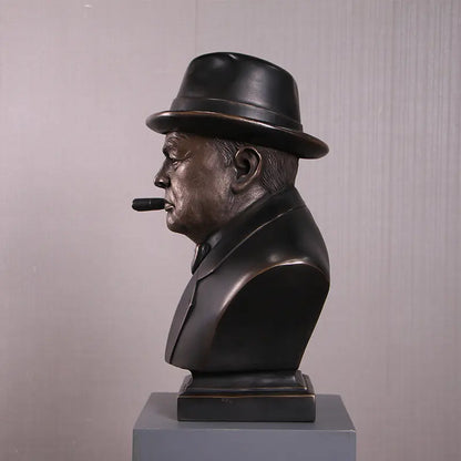 Winston Churchill Bust Statue M0139-260004-H