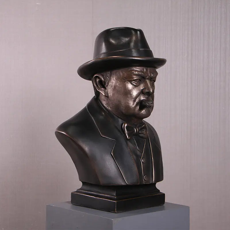 Winston Churchill Bust Statue M0139-260004-H