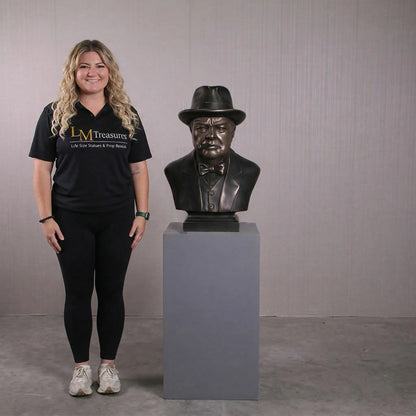 Winston Churchill Bust Statue M0139-260004-H