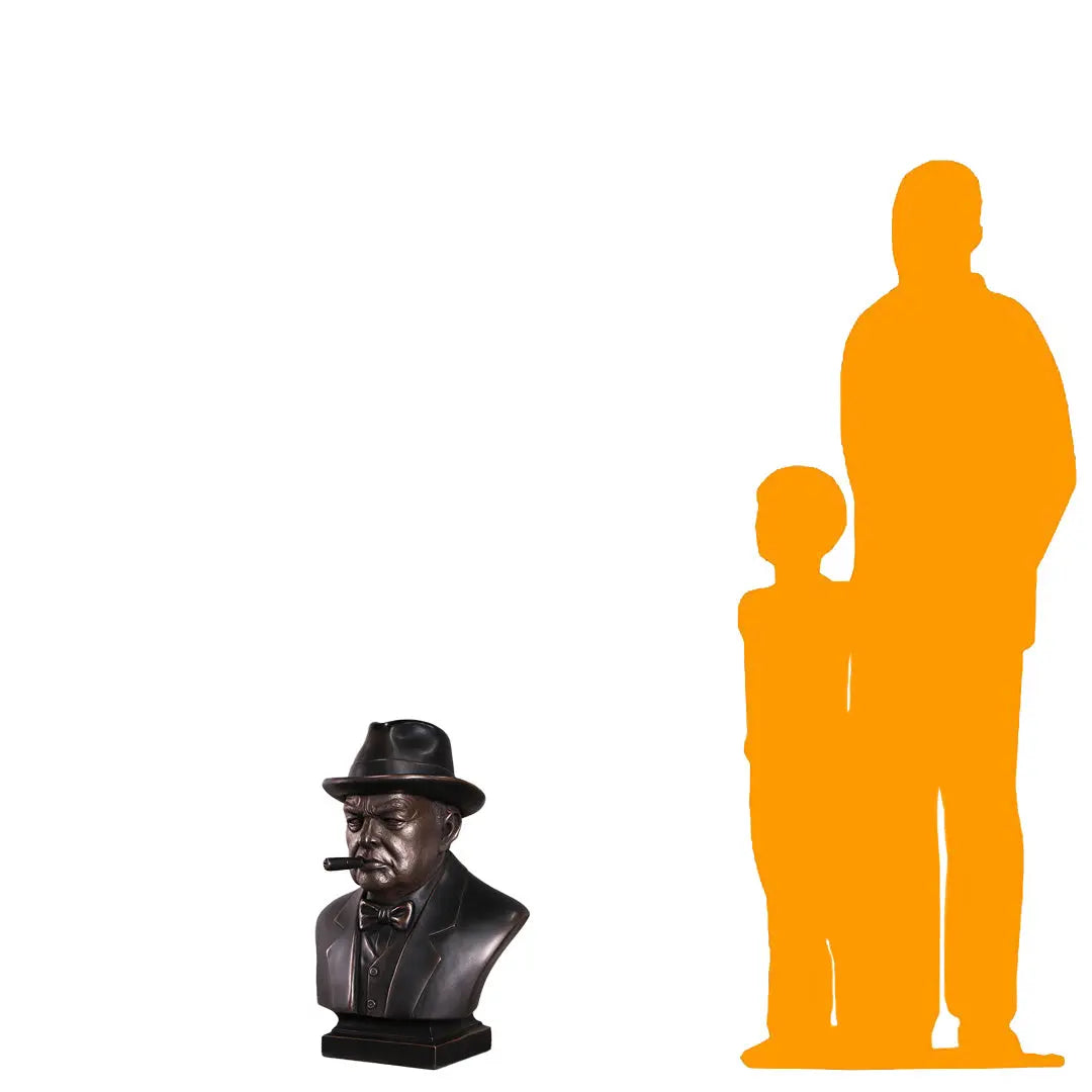 Winston Churchill Bust Statue M0139-260004-H