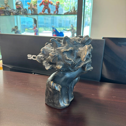 Small Medusa Bust Table Top Statue M0145-260013-H
