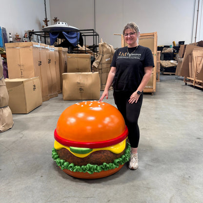 Giant Cheeseburger Statue R0145-260026-H