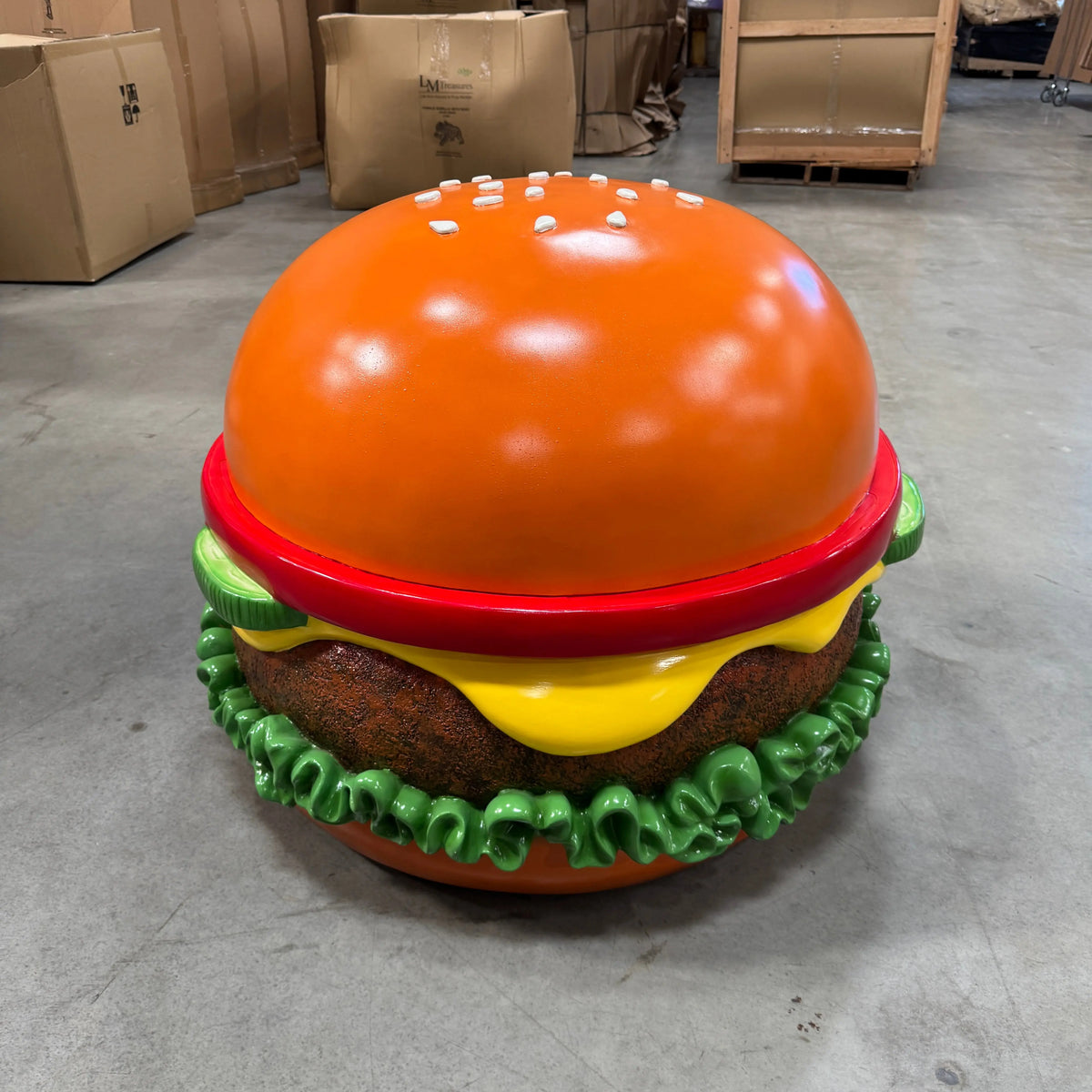 Giant Cheeseburger Statue R0145-260026-H