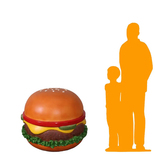 Giant Cheeseburger Statue R0145-260026-H