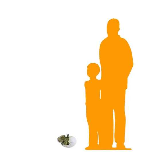 Small Baby Triceratops Dinosaur Egg Hatchling A0032-2728100-DT