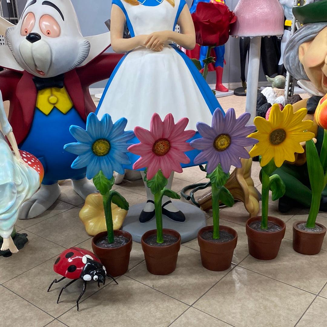 Small Lady Bug Statue