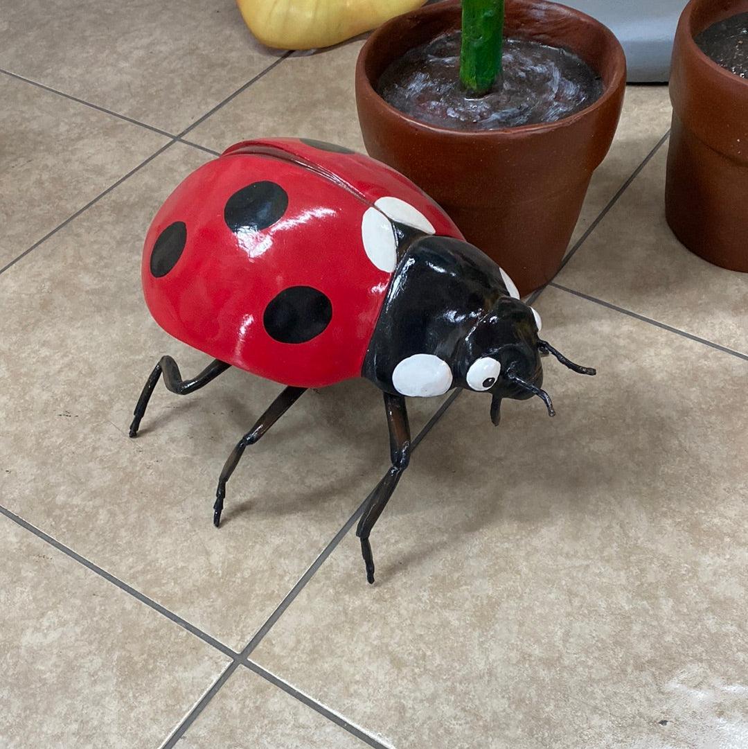 Small Lady Bug Statue