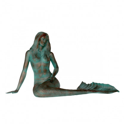 Mermaid Sitting Statue