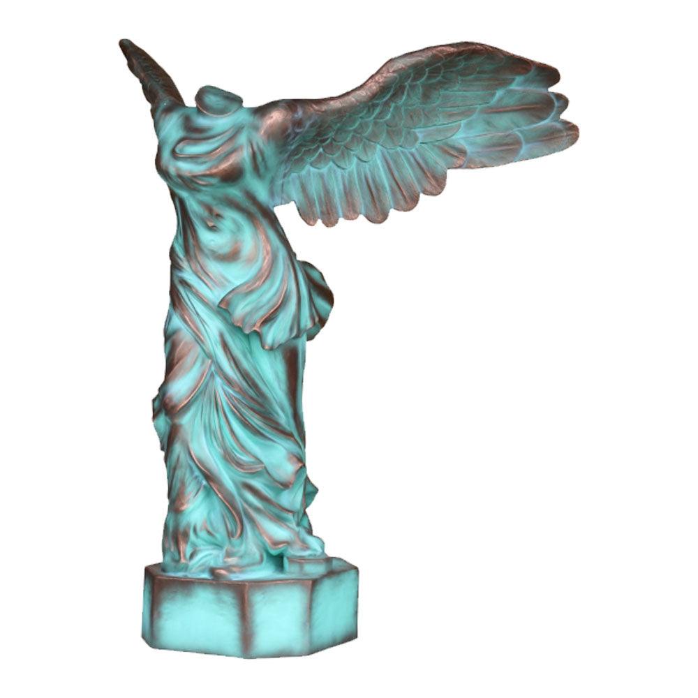 Angel On Base Life Size Statue - LM Treasures Prop Rentals 