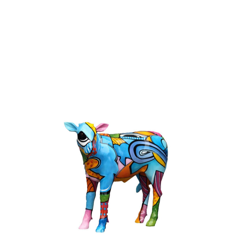 Baby Calf Pop Statue