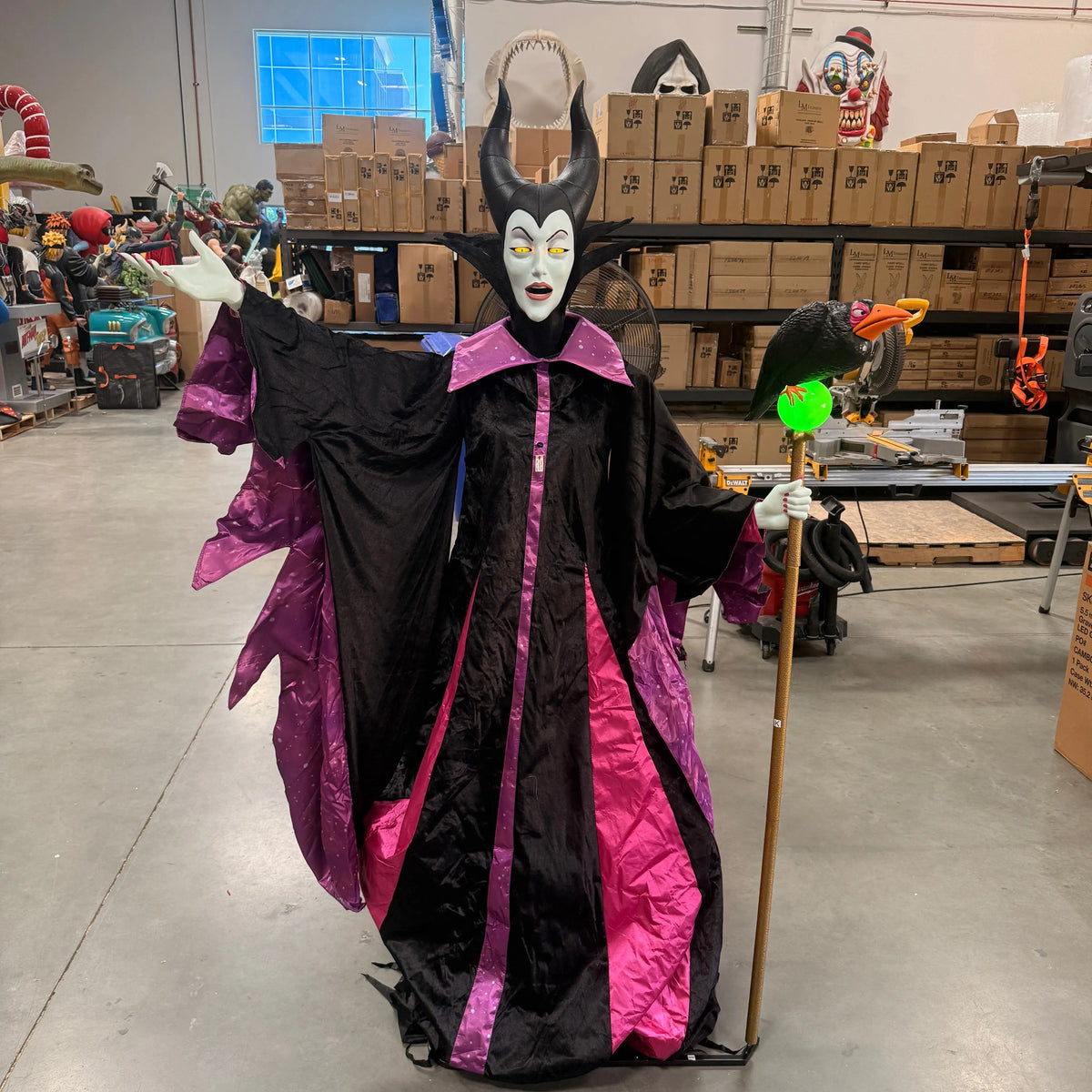 Animated Maleficent Sleeping Beauty Statue LP-1013315452-HD