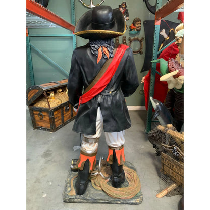 Pirate Captain Life Size Statue