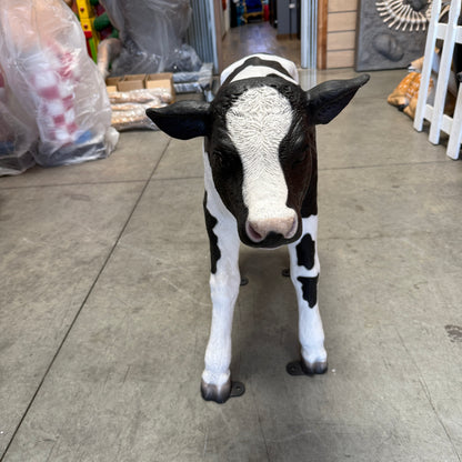 New Born Calf Standing Statue