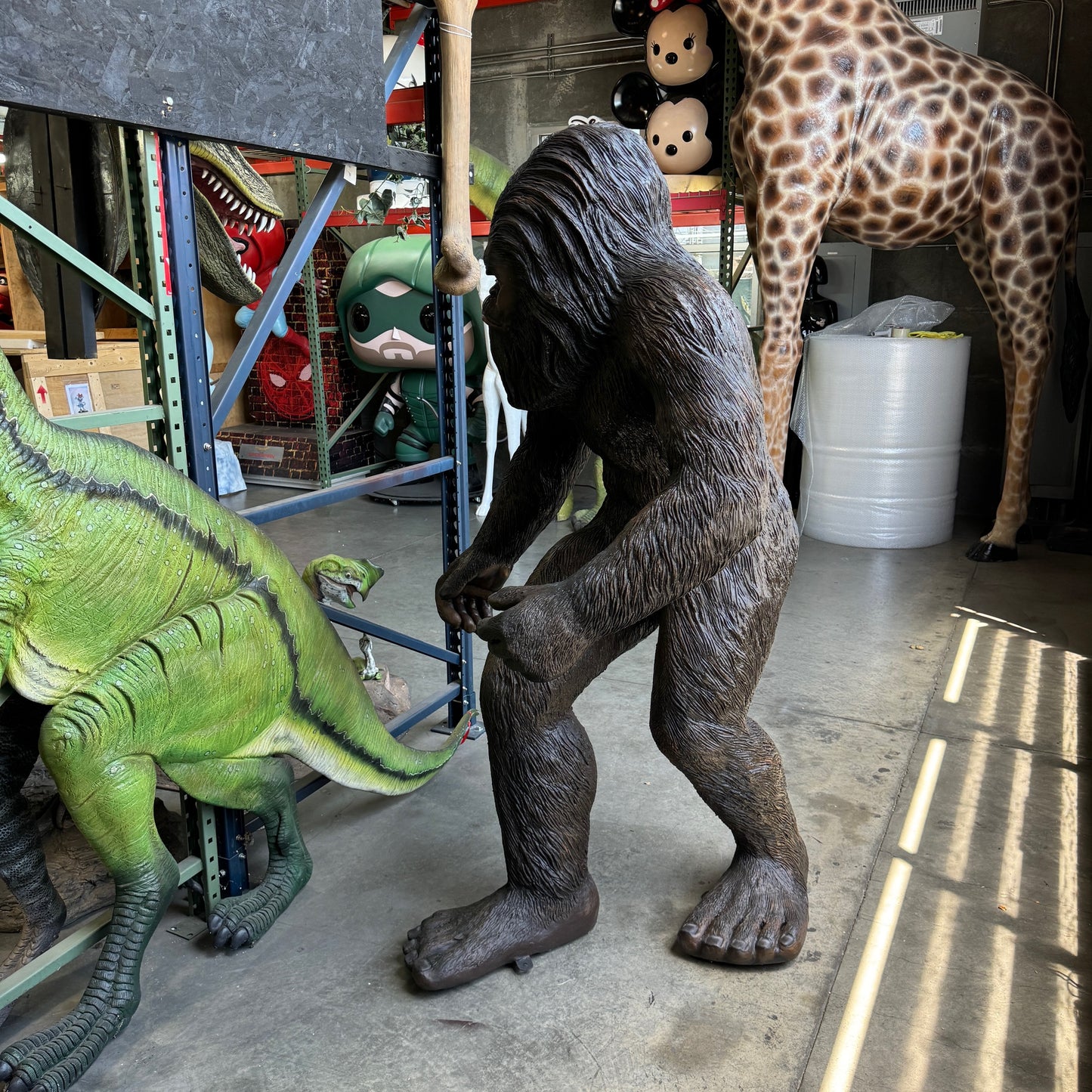 Yeti Bigfoot Life Size Statue