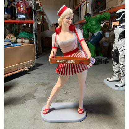 Red Usherette Statue