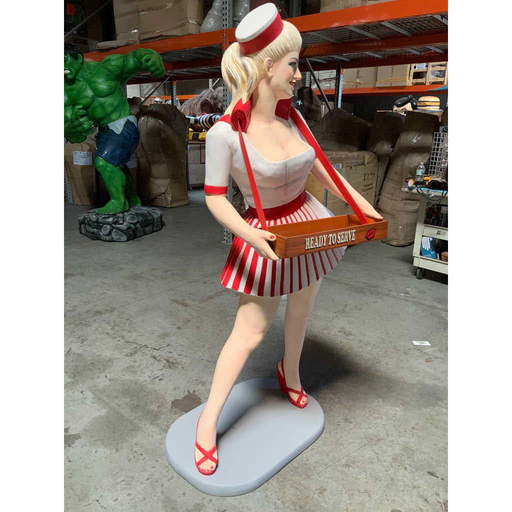 Red Usherette Statue