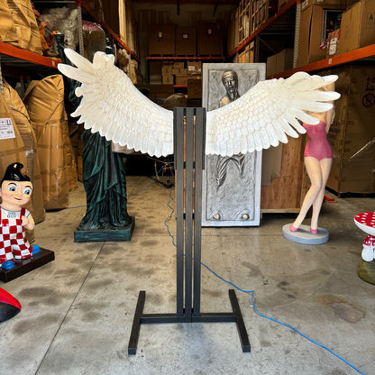 Adjustable Angel Wings Photo Op Statue