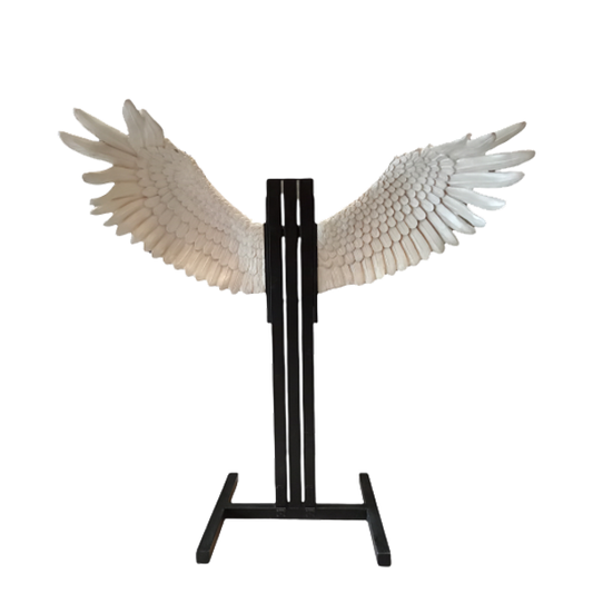 Adjustable Angel Wings Photo Op Statue