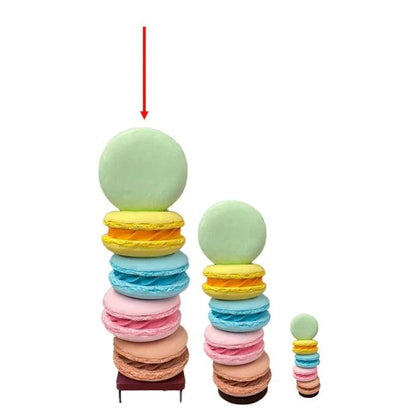 Large Stacked Macaroons Statue - LM Treasures Prop Rentals 