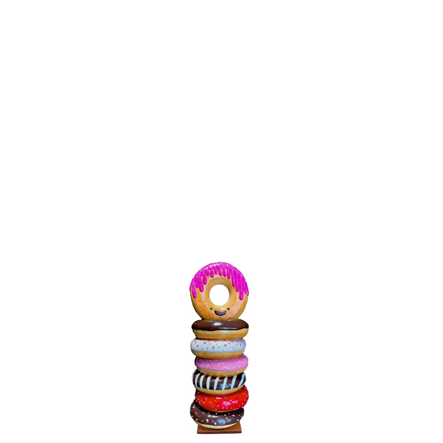 Small Stacked Donuts Statue