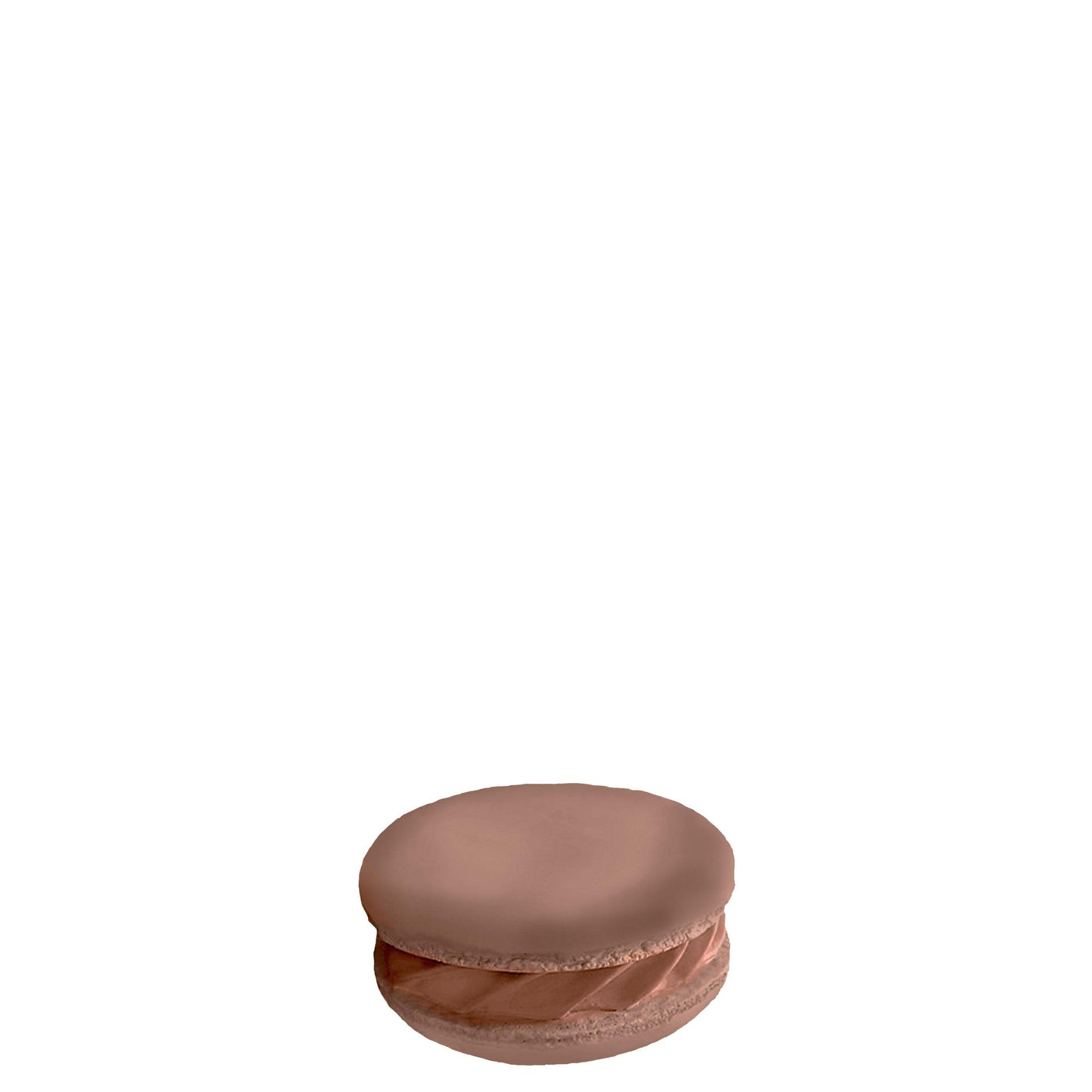 Small Brown Macaroon Statue