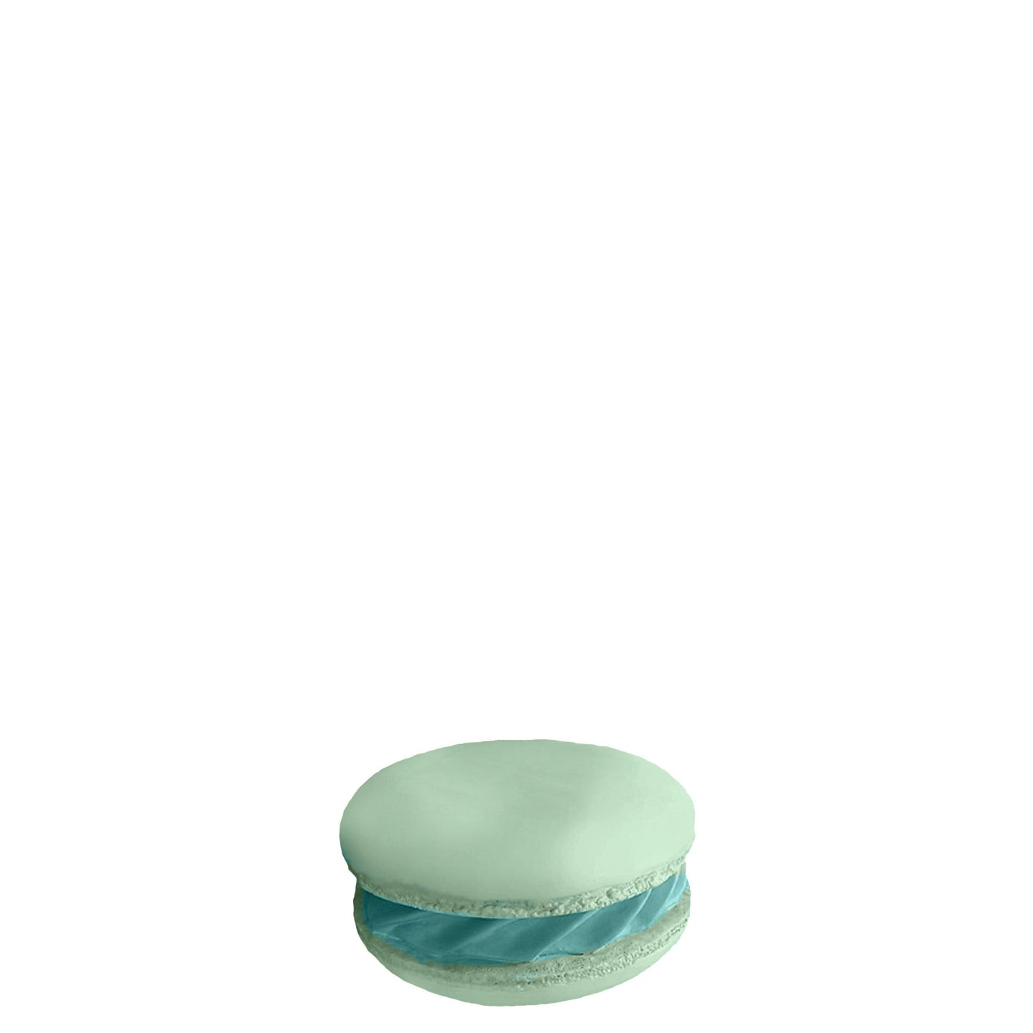 Small Blue Macaroon Statue
