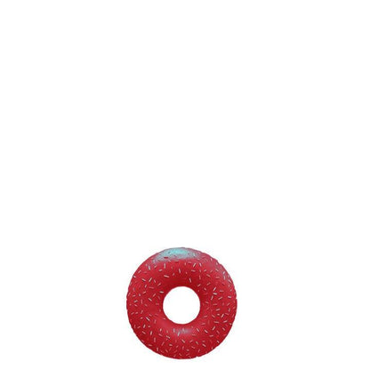 Small Red Donut Statue